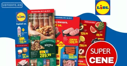 Lidl katalog 16-22.7.2026.