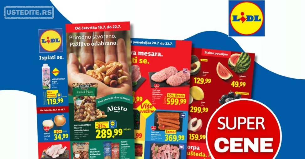 Lidl katalog 16-22.7.2026.