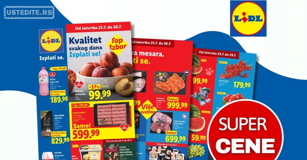 Lidl katalog 23-29.7.2026.
