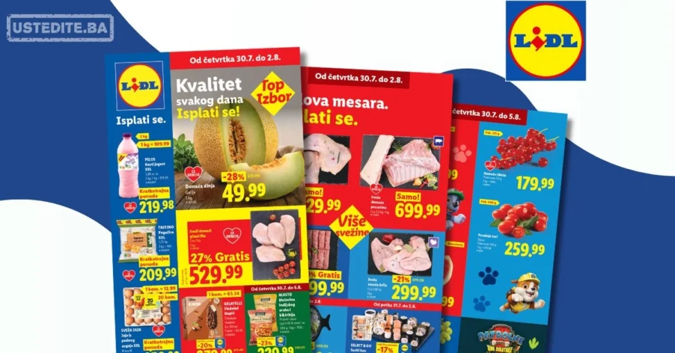 Lidl katalog 30.7-5.8.2026.