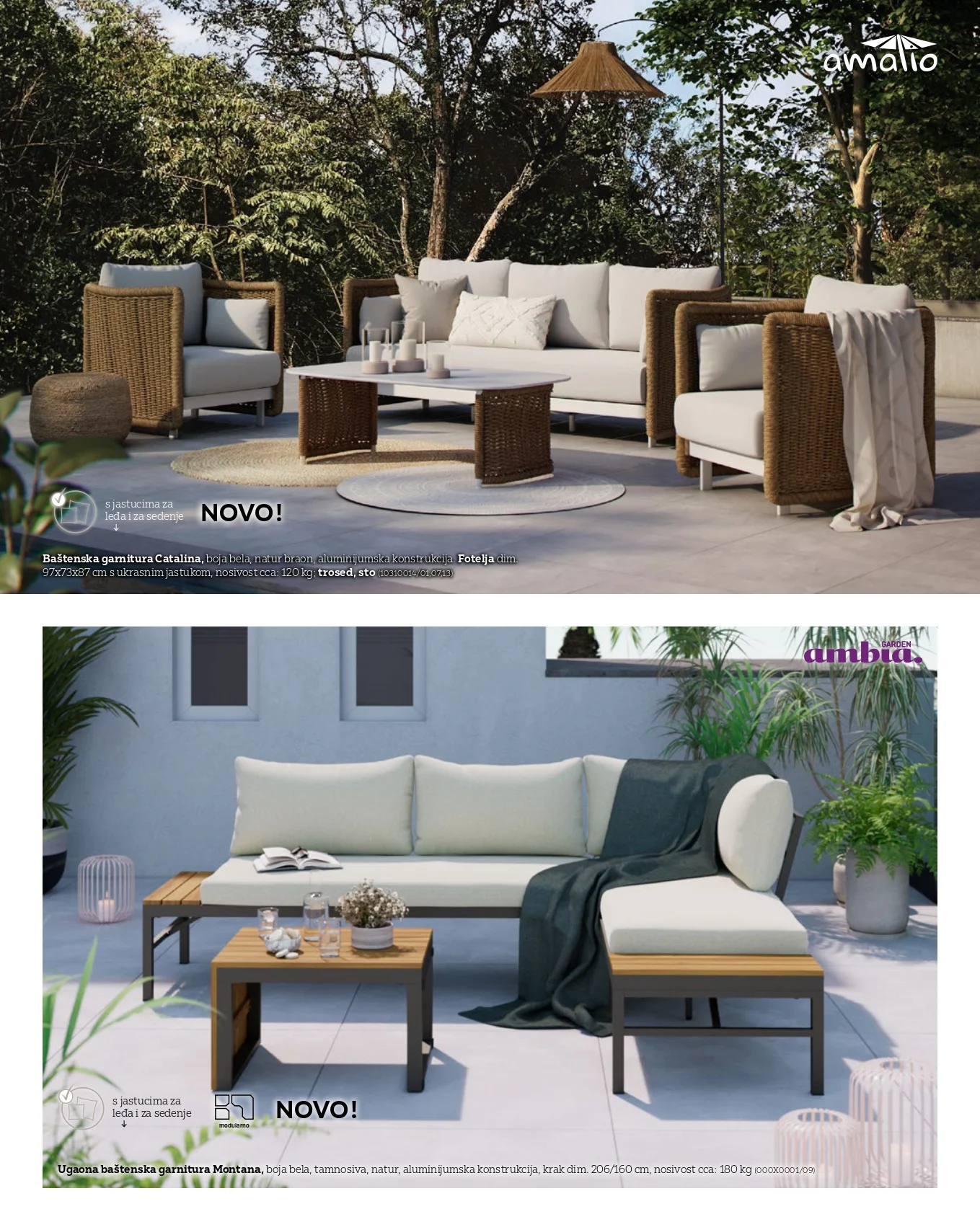 Lesnina XXXL katalog BAŠTENSKI NAMEŠTAJ 1-31.7.2026. - str. 8