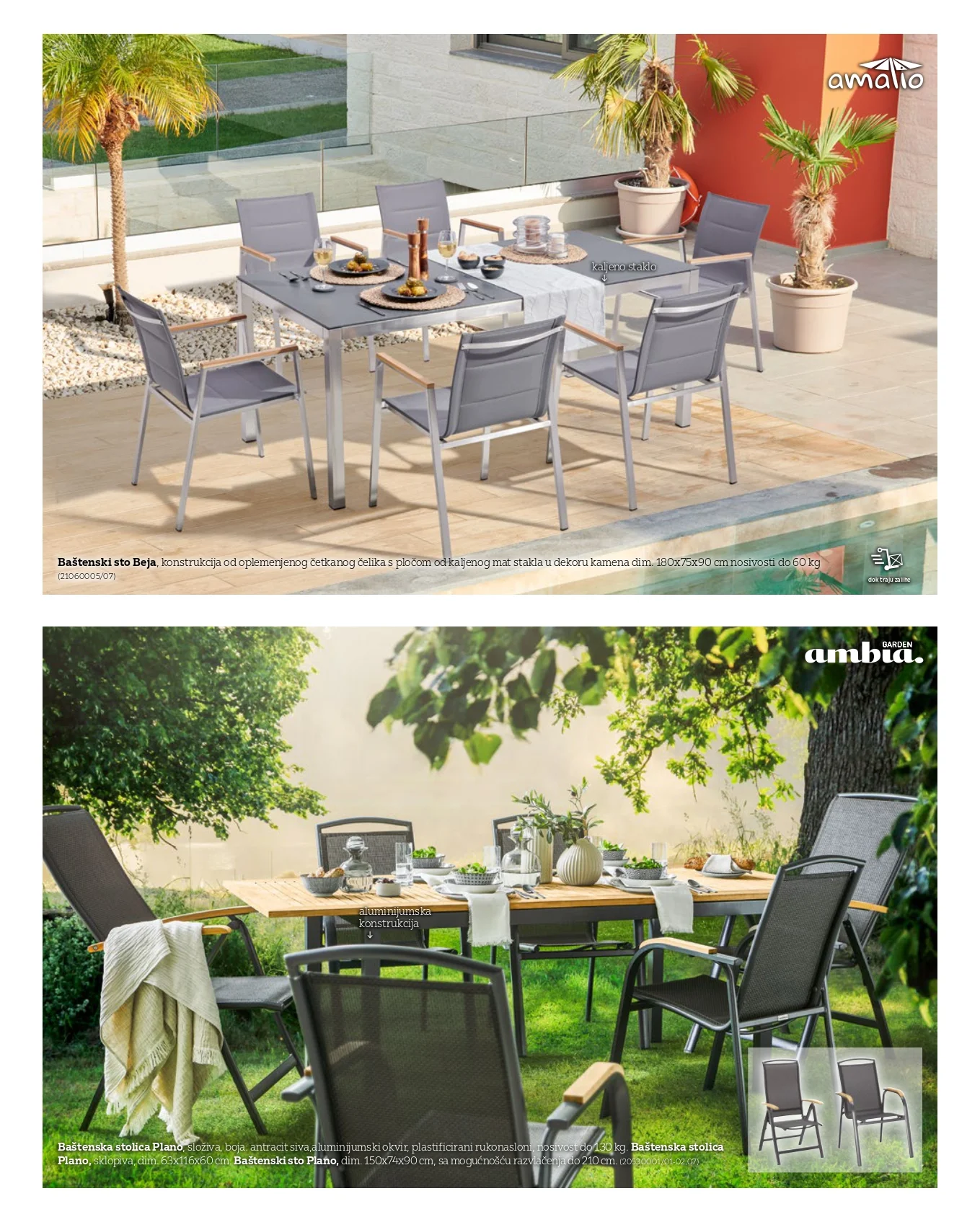 Lesnina XXXL katalog BAŠTENSKI NAMEŠTAJ 1-31.7.2026. - str. 11