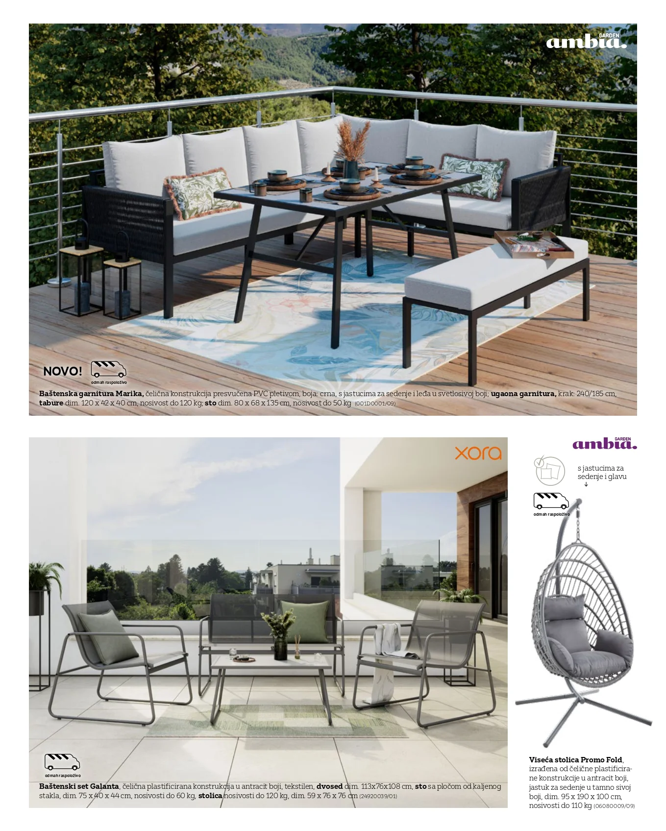 Lesnina XXXL katalog BAŠTENSKI NAMEŠTAJ 1-31.7.2026. - str. 13