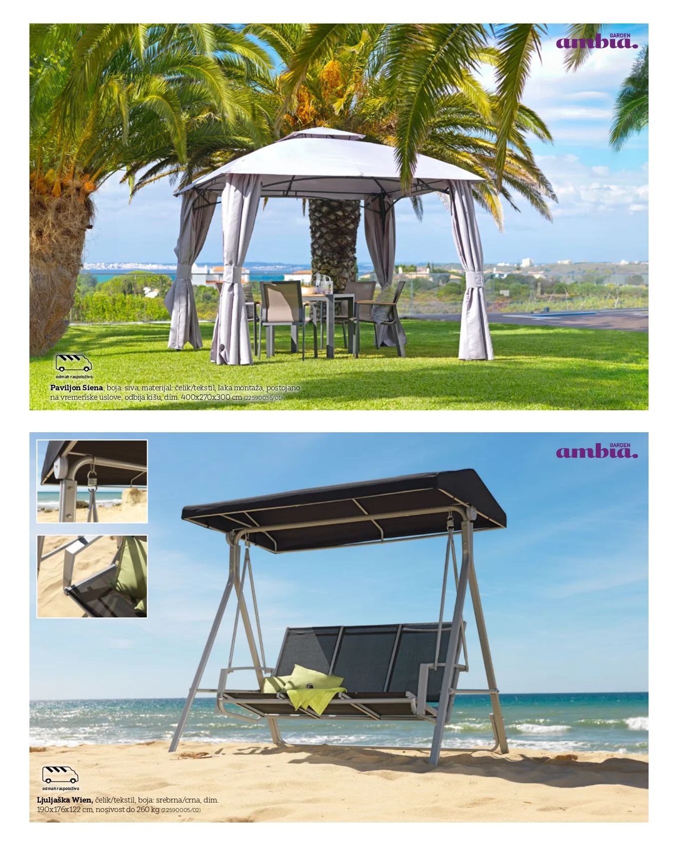 Lesnina XXXL katalog BAŠTENSKI NAMEŠTAJ 1-31.7.2026. - str. 15