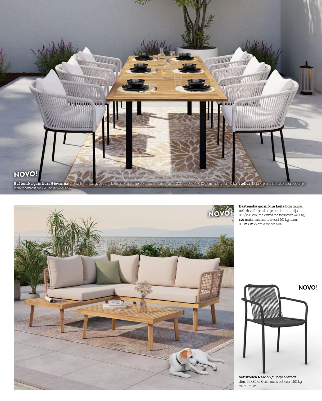 Lesnina XXXL katalog BAŠTENSKI NAMEŠTAJ 1-31.7.2026. - str. 16