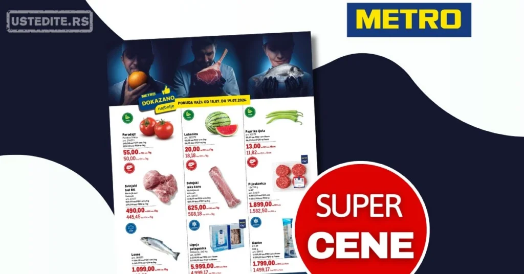 Metro katalog DOKAZANO 15-19.7.2026.