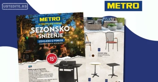 Metro katalog SEZONSKO SNIŽENJE 9.7-9.8.2026.