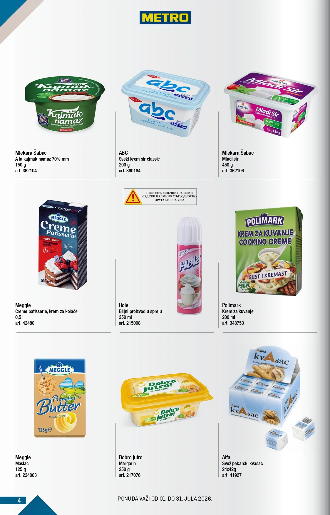 Metro katalog 1-31.7.2026. - str. 4