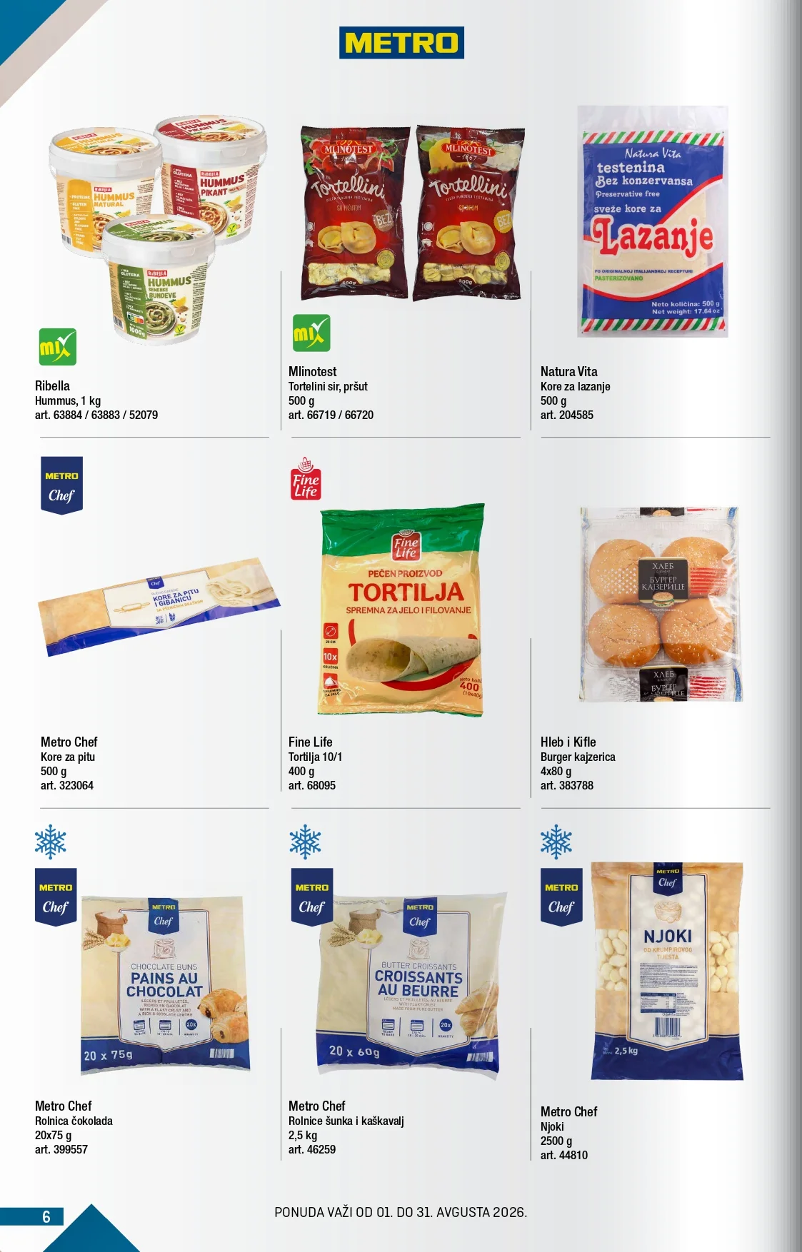 Metro katalog 1-31.8.2026. - str. 6