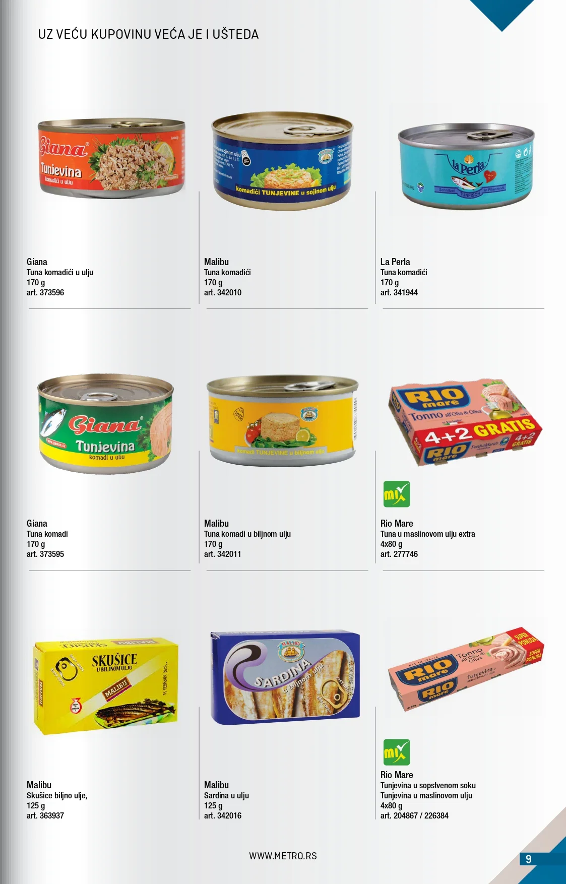 Metro katalog 1-31.8.2026. - str. 9