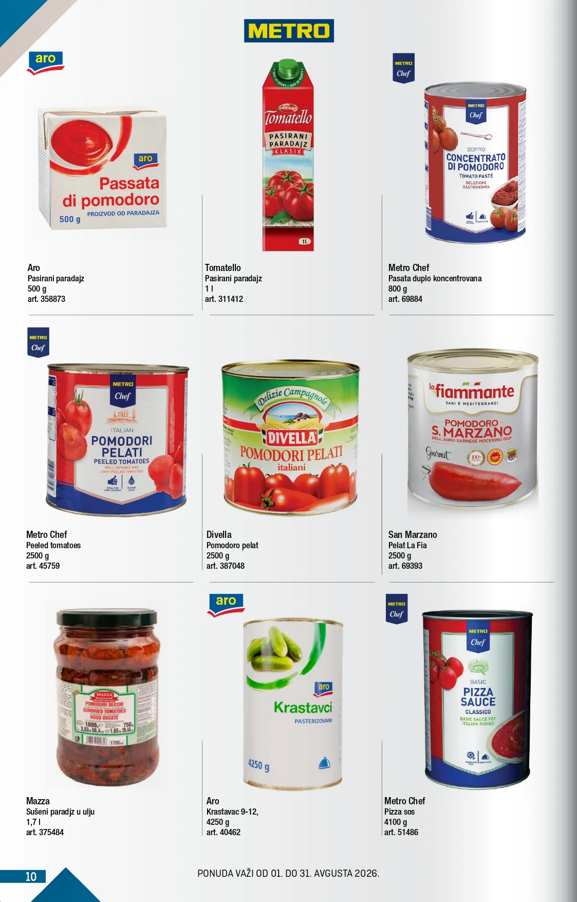 Metro katalog 1-31.8.2026. - str. 10