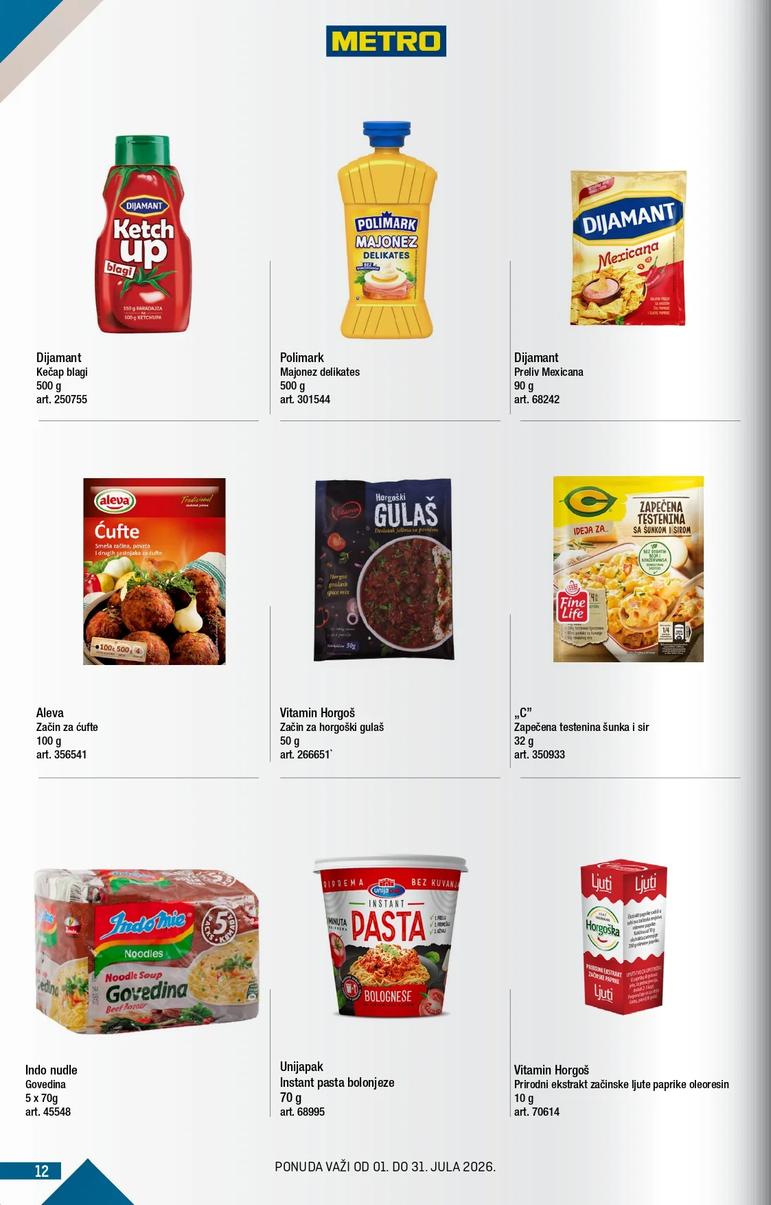 Metro katalog 1-31.7.2026. - str. 12