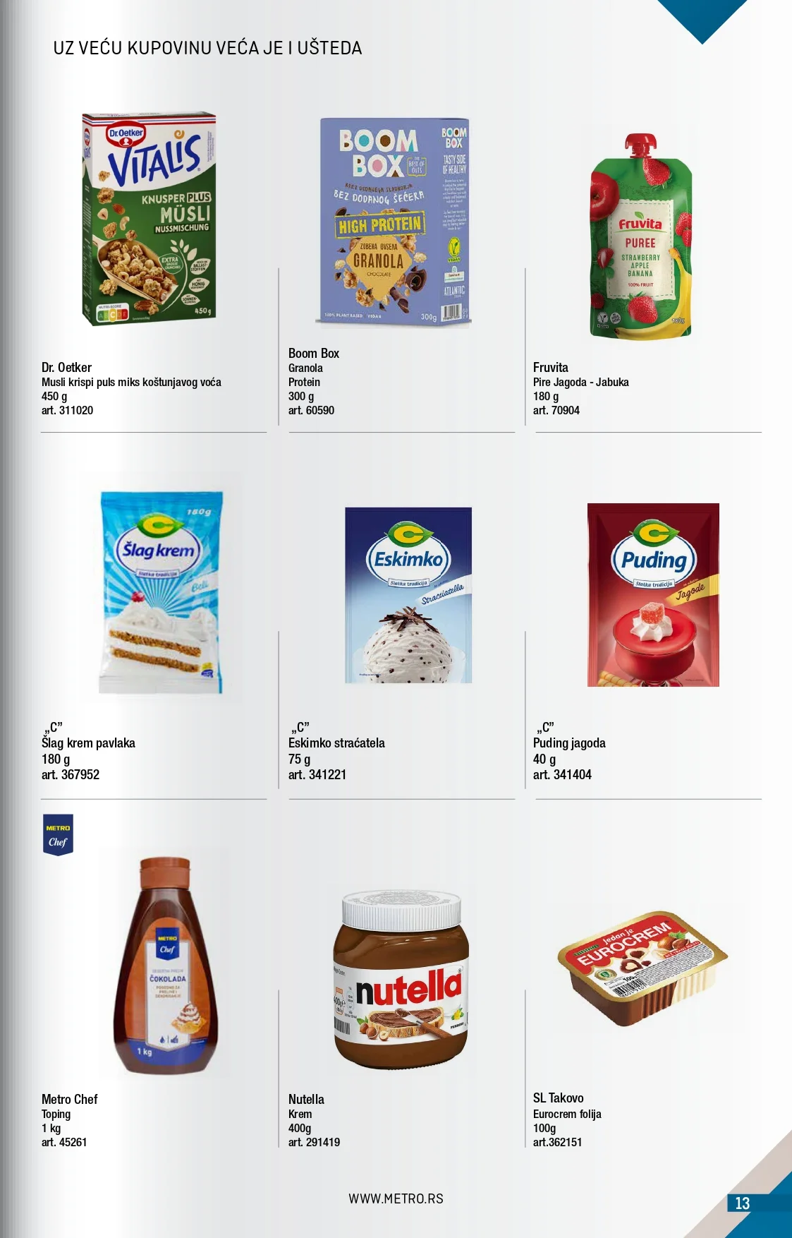 Metro katalog 1-31.8.2026. - str. 13