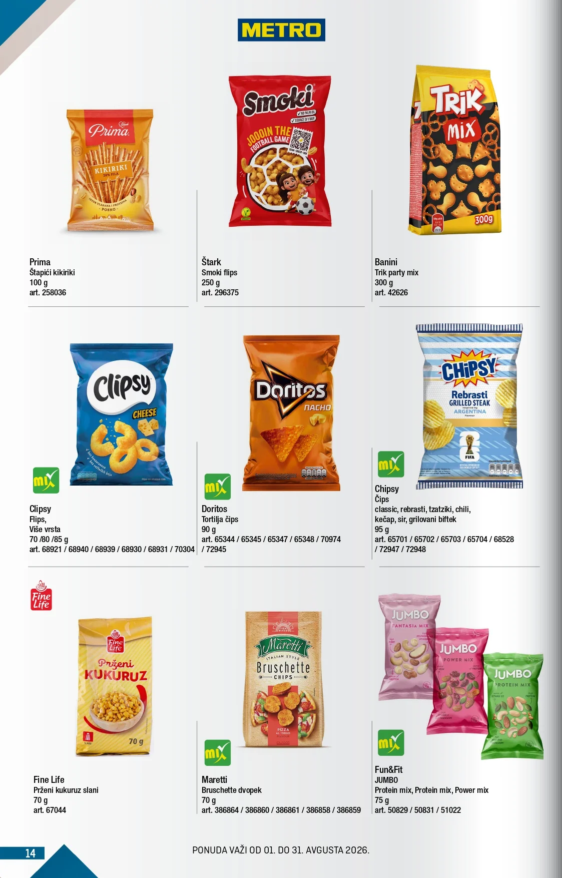 Metro katalog 1-31.8.2026. - str. 14