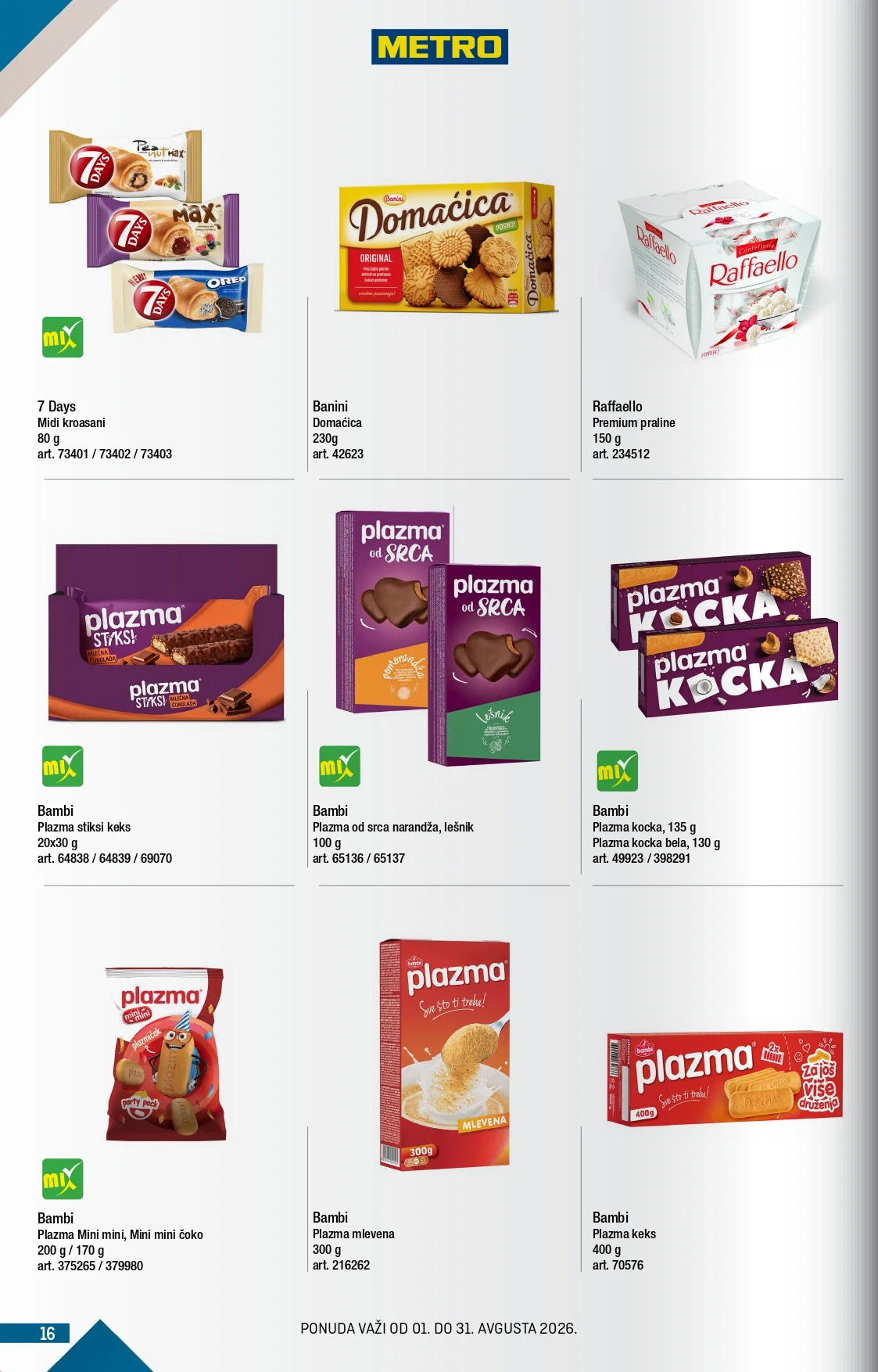 Metro katalog 1-31.8.2026. - str. 16