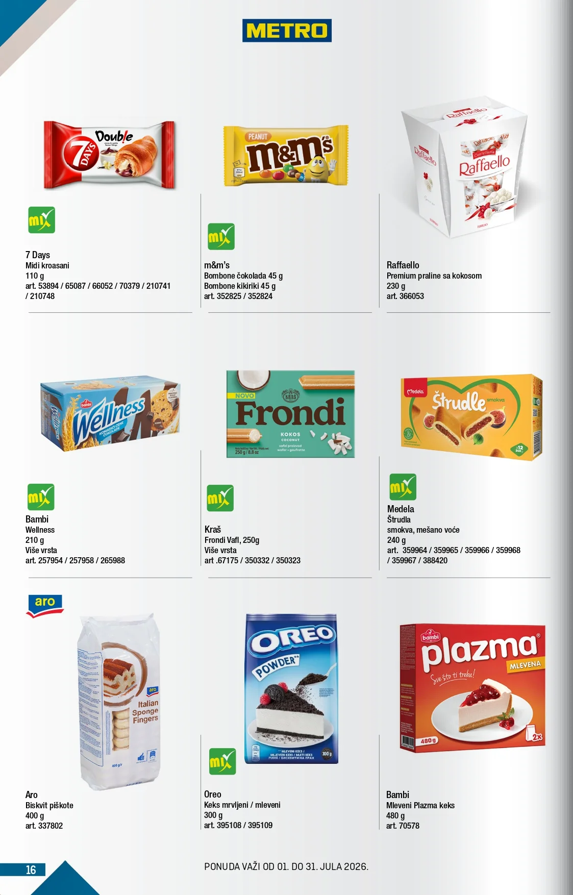 Metro katalog 1-31.7.2026. - str. 16