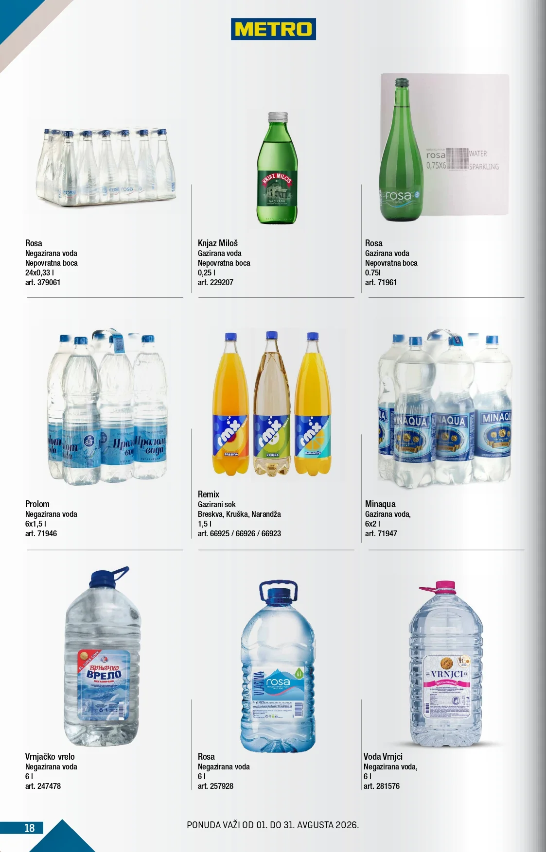 Metro katalog 1-31.8.2026. - str. 18