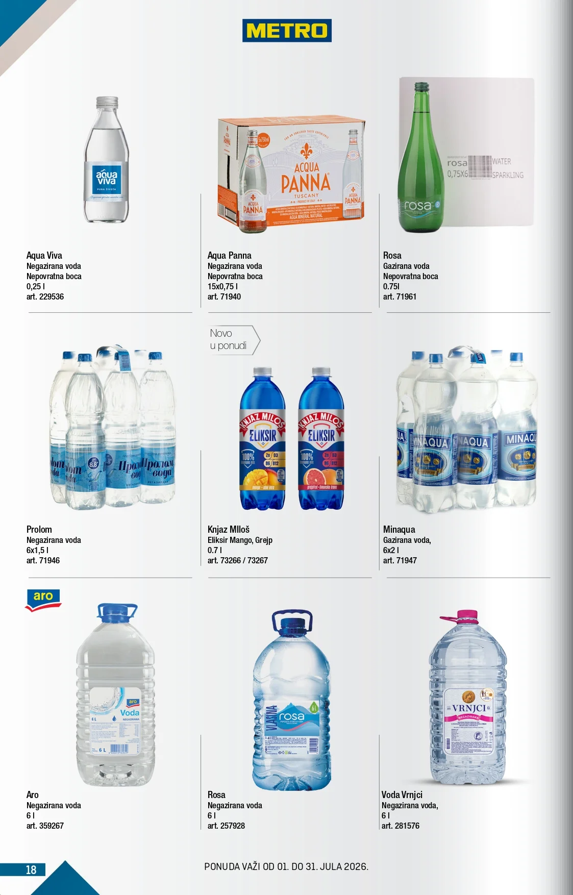 Metro katalog 1-31.7.2026. - str. 18