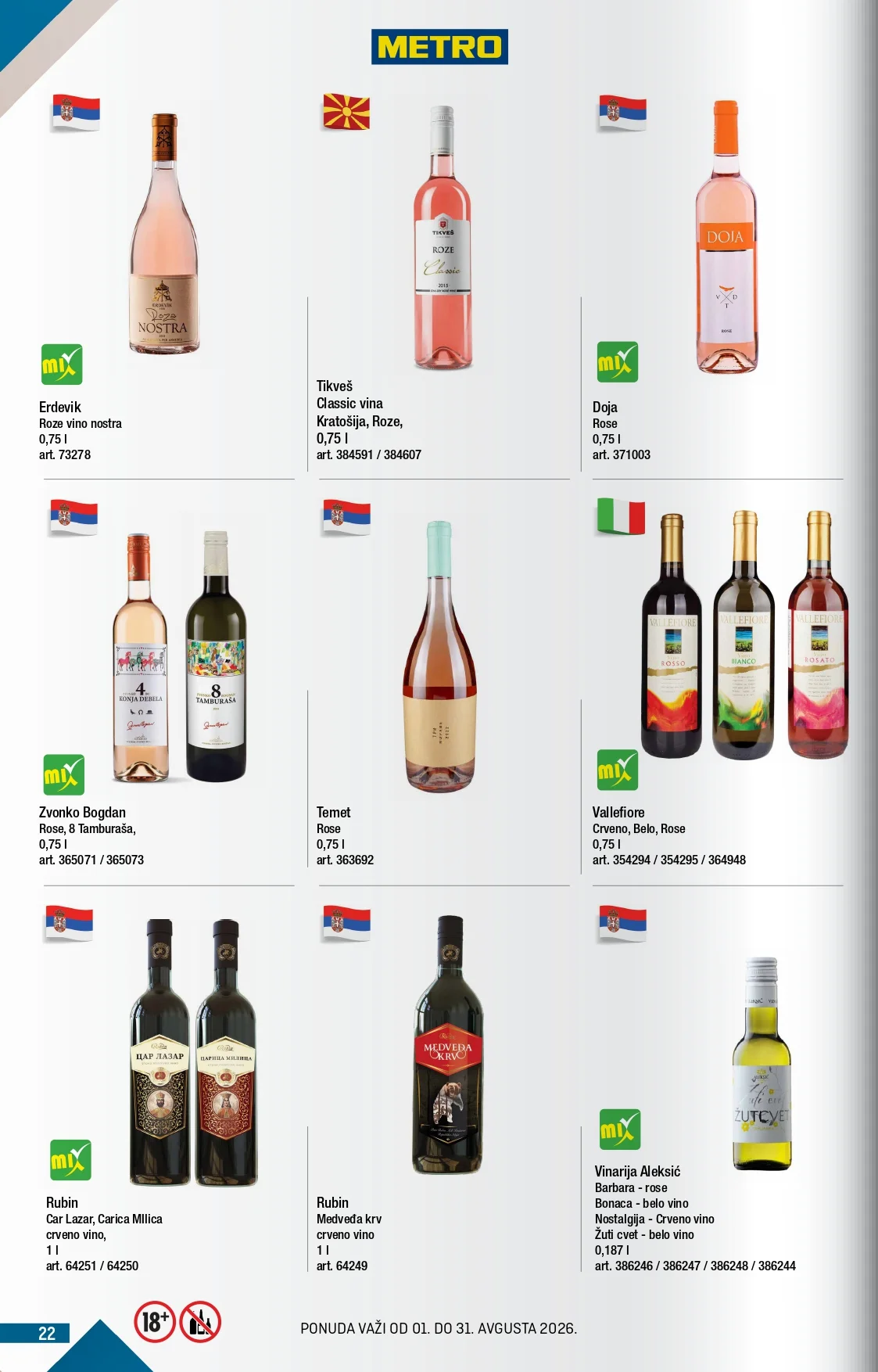 Metro katalog 1-31.8.2026. - str. 22