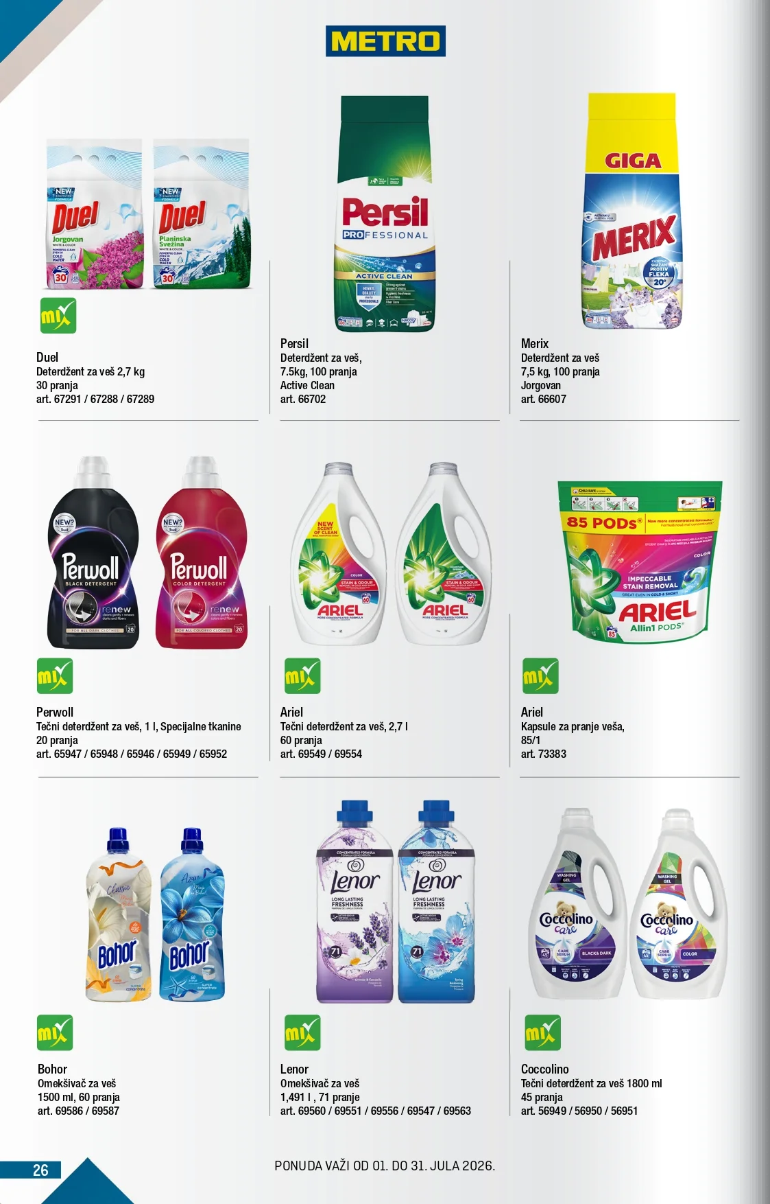 Metro katalog 1-31.7.2026. - str. 26
