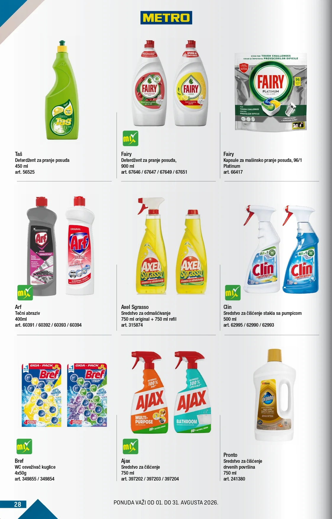 Metro katalog 1-31.8.2026. - str. 28