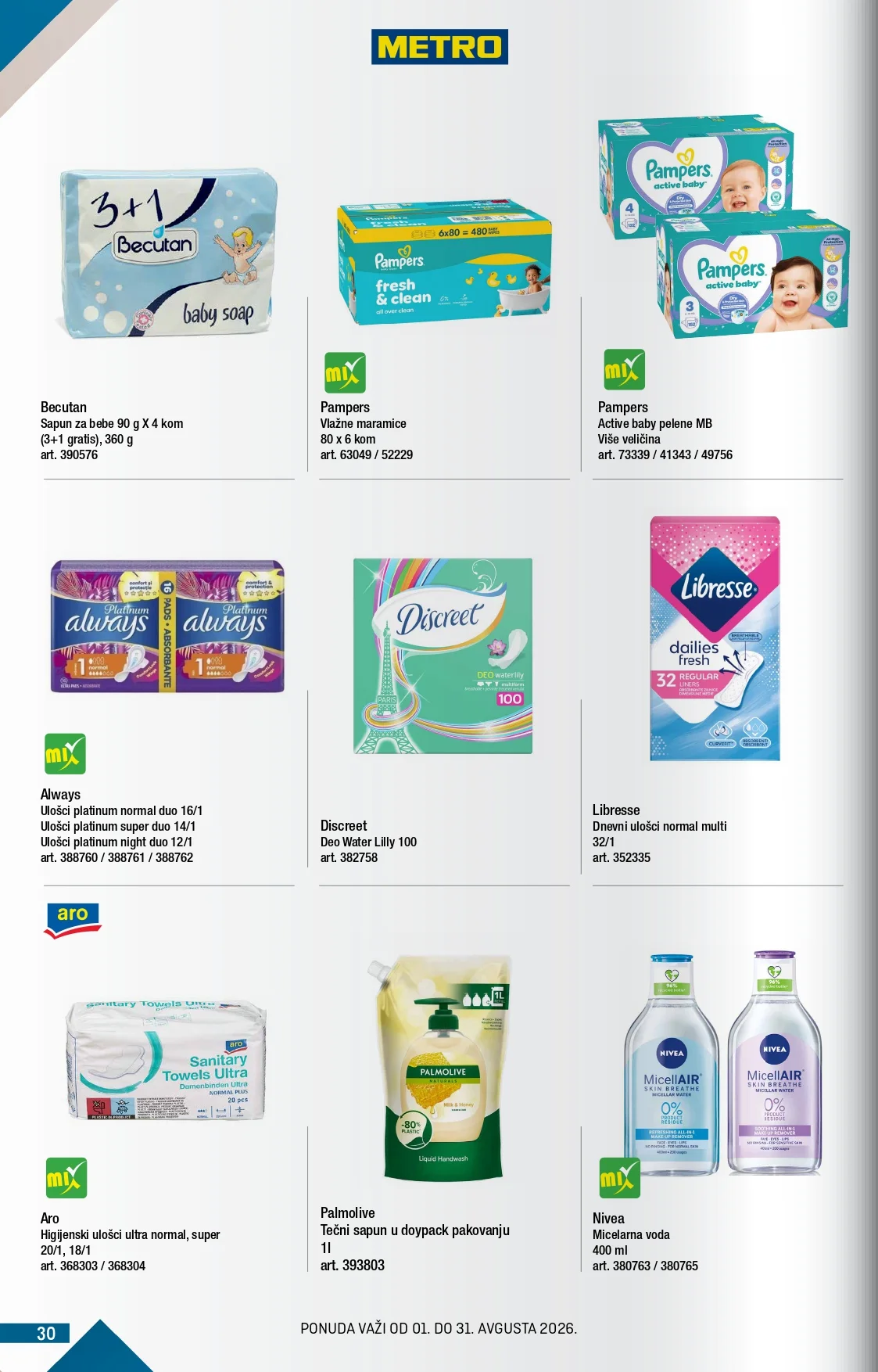 Metro katalog 1-31.8.2026. - str. 30