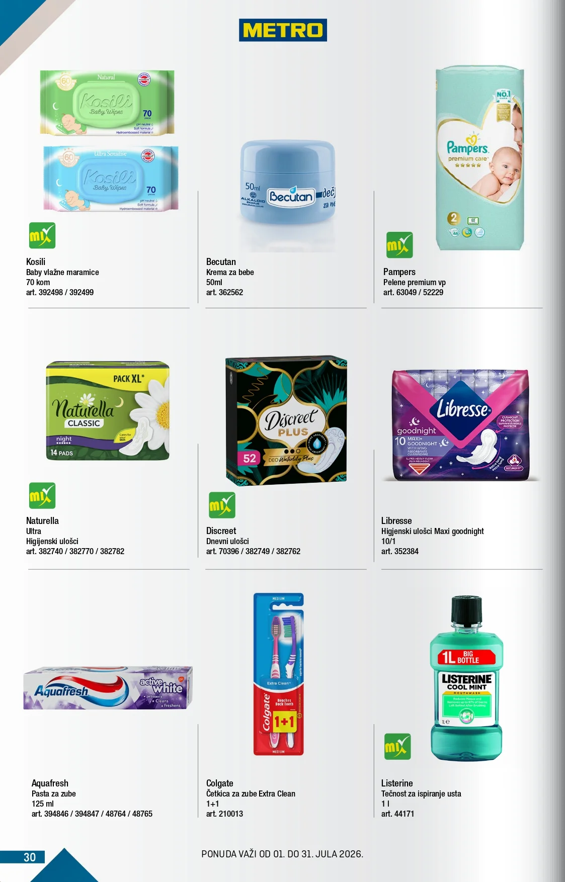Metro katalog 1-31.7.2026. - str. 30