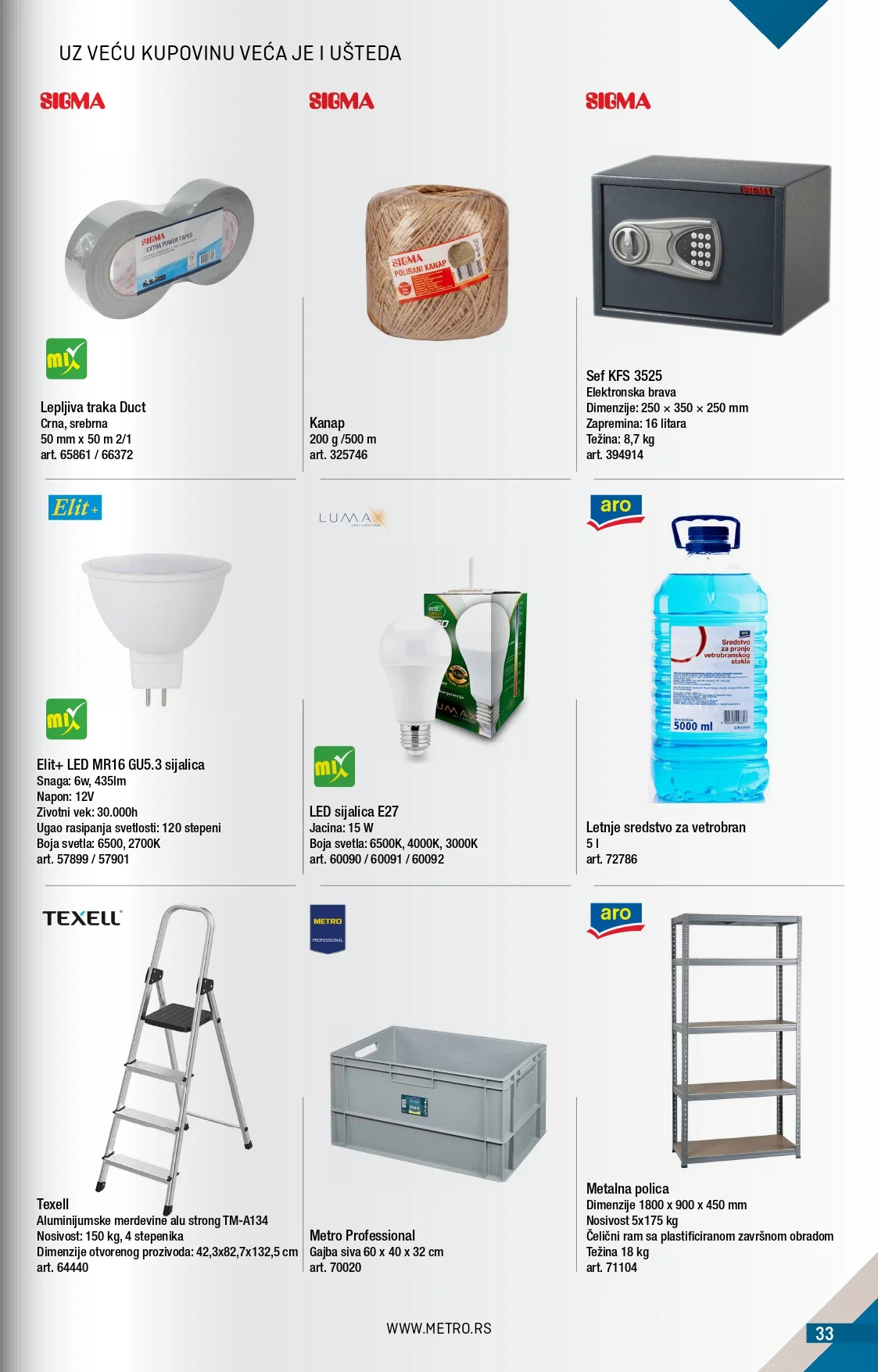 Metro katalog 1-31.8.2026. - str. 33