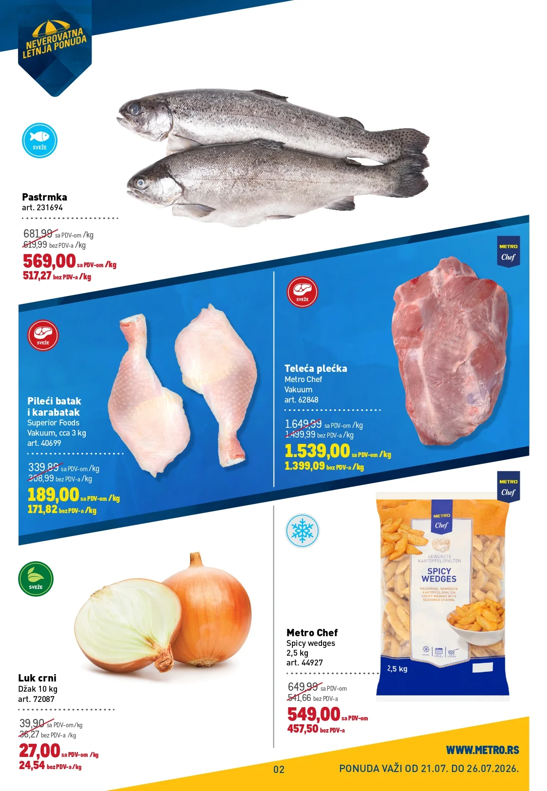 Metro katalog 21-26.7.2026. - str. 2