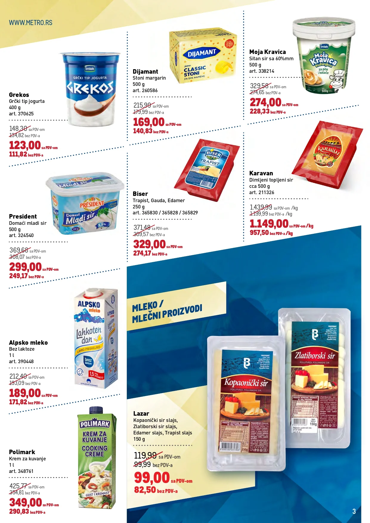 Metro katalog PREHRANA/NEPREHRANA 23.7-5.8.2026. - str. 3