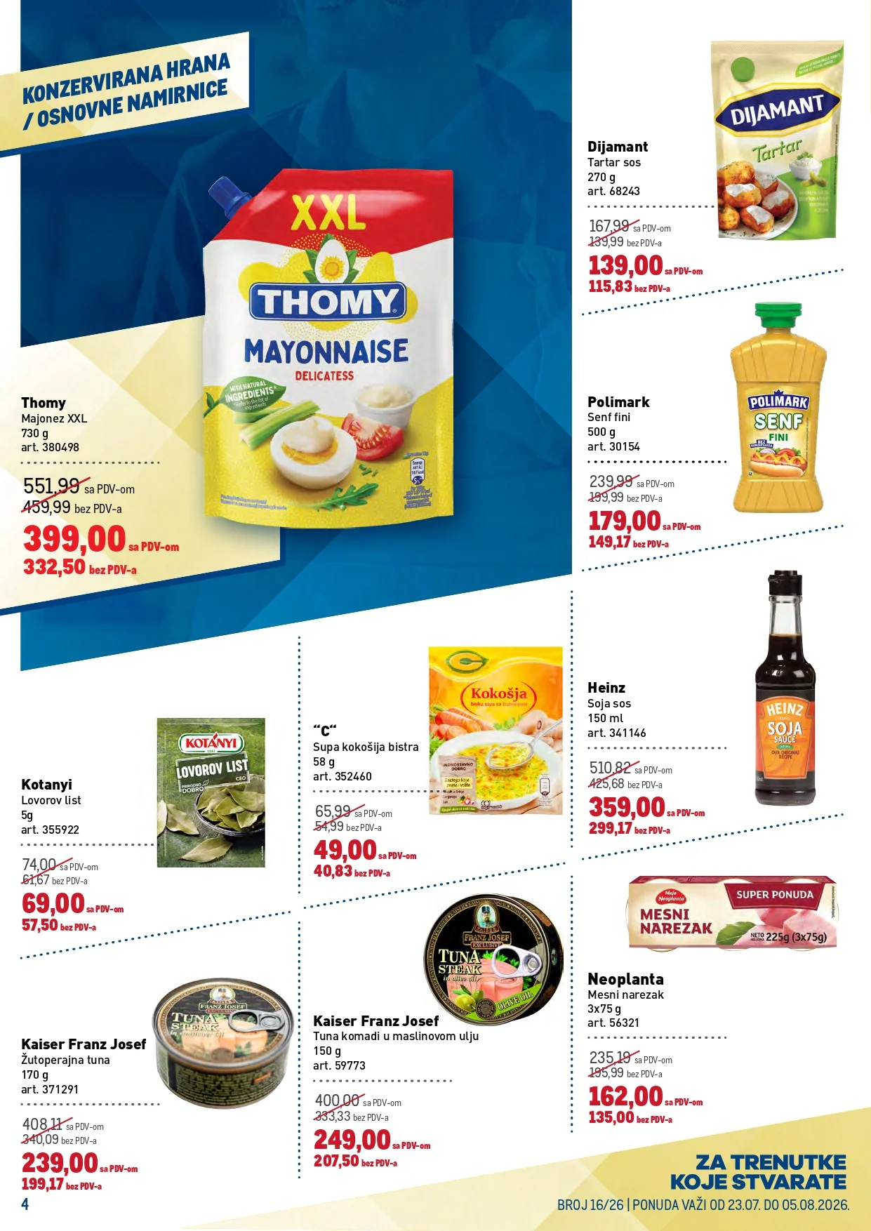 Metro katalog PREHRANA/NEPREHRANA 23.7-5.8.2026. - str. 4