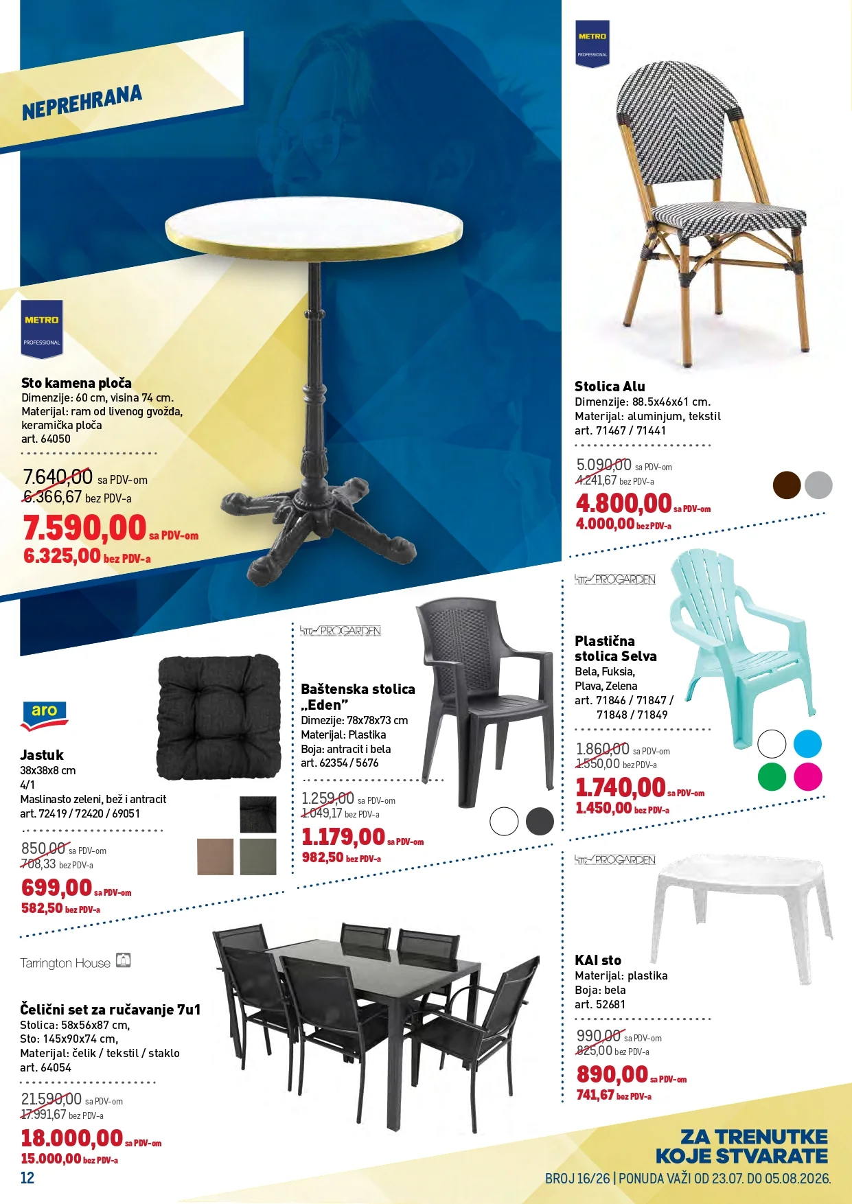 Metro katalog PREHRANA/NEPREHRANA 23.7-5.8.2026. - str. 12