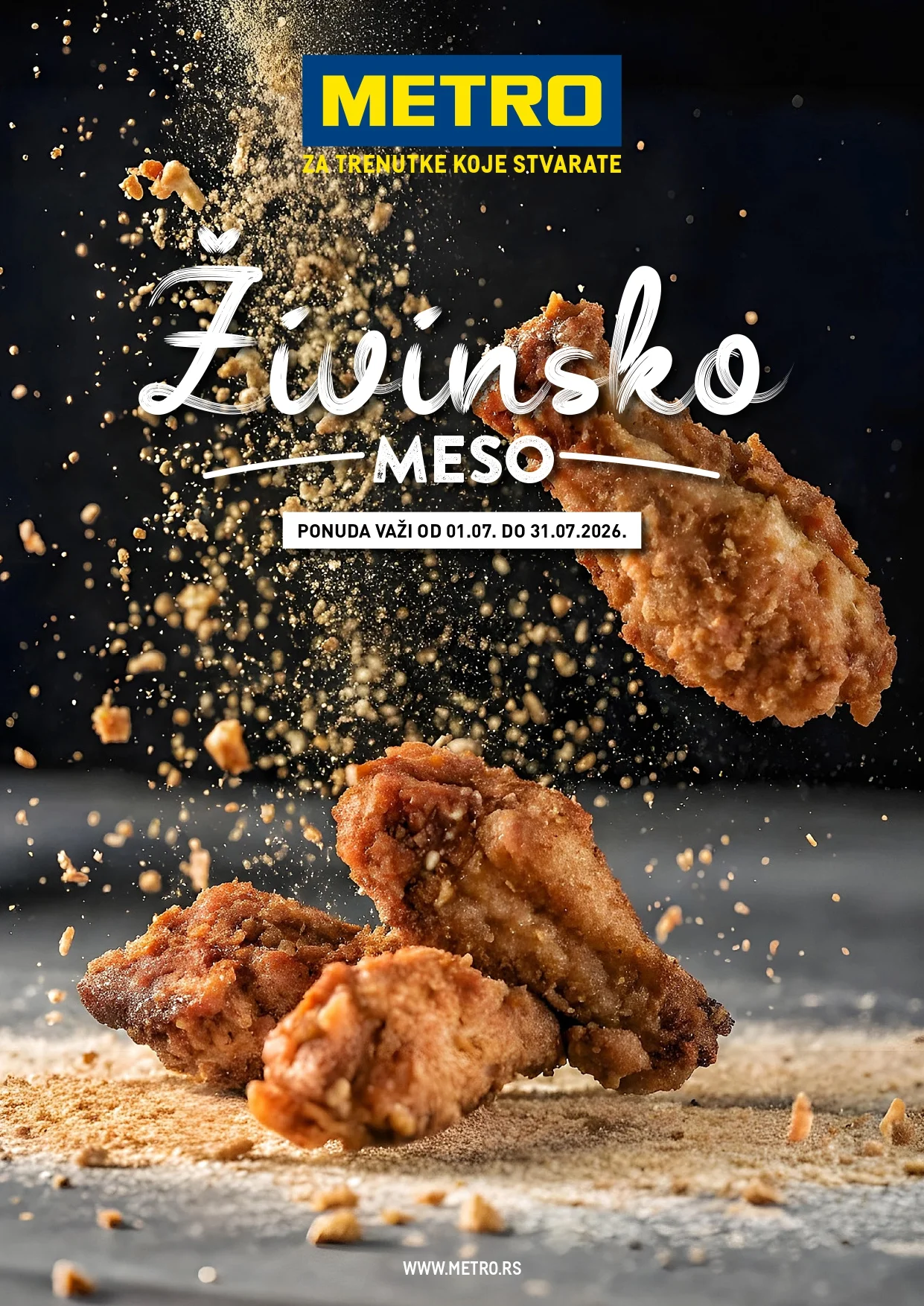 Metro katalog ŽIVINSKO MESO 1-31.7.2026. - str. 1