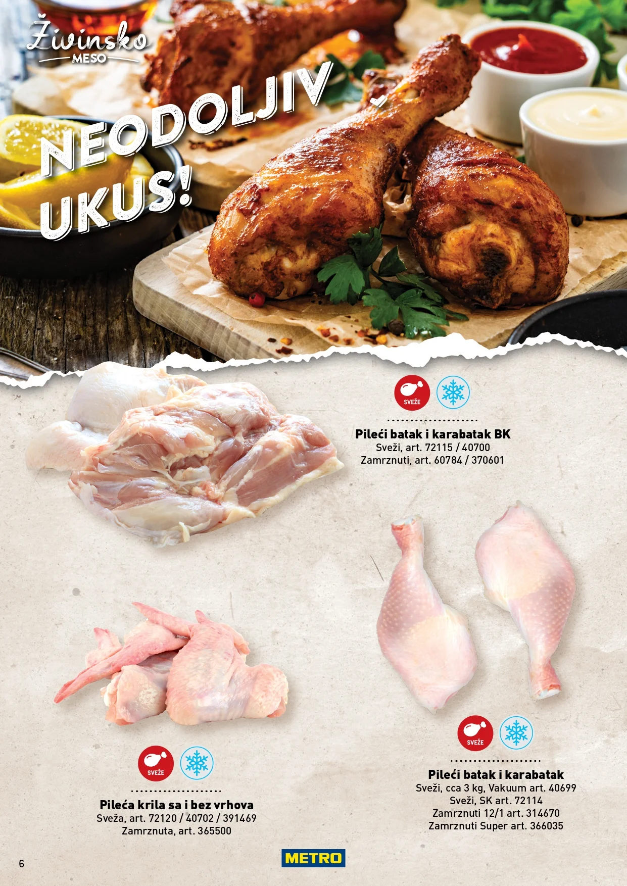 Metro katalog ŽIVINSKO MESO 1-31.7.2026. - str. 6