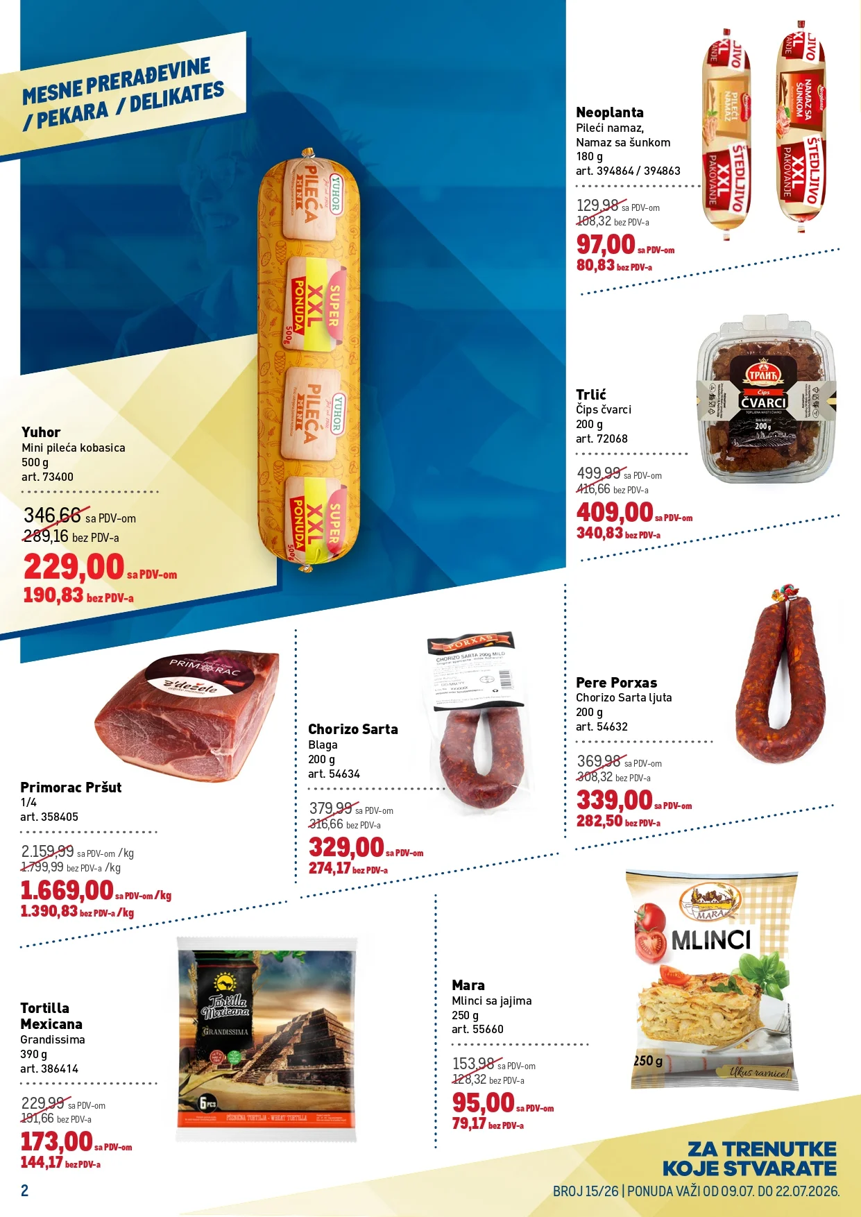 Metro katalog PREHRANA/NEPREHRANA 9-22.7.2026. - str. 2