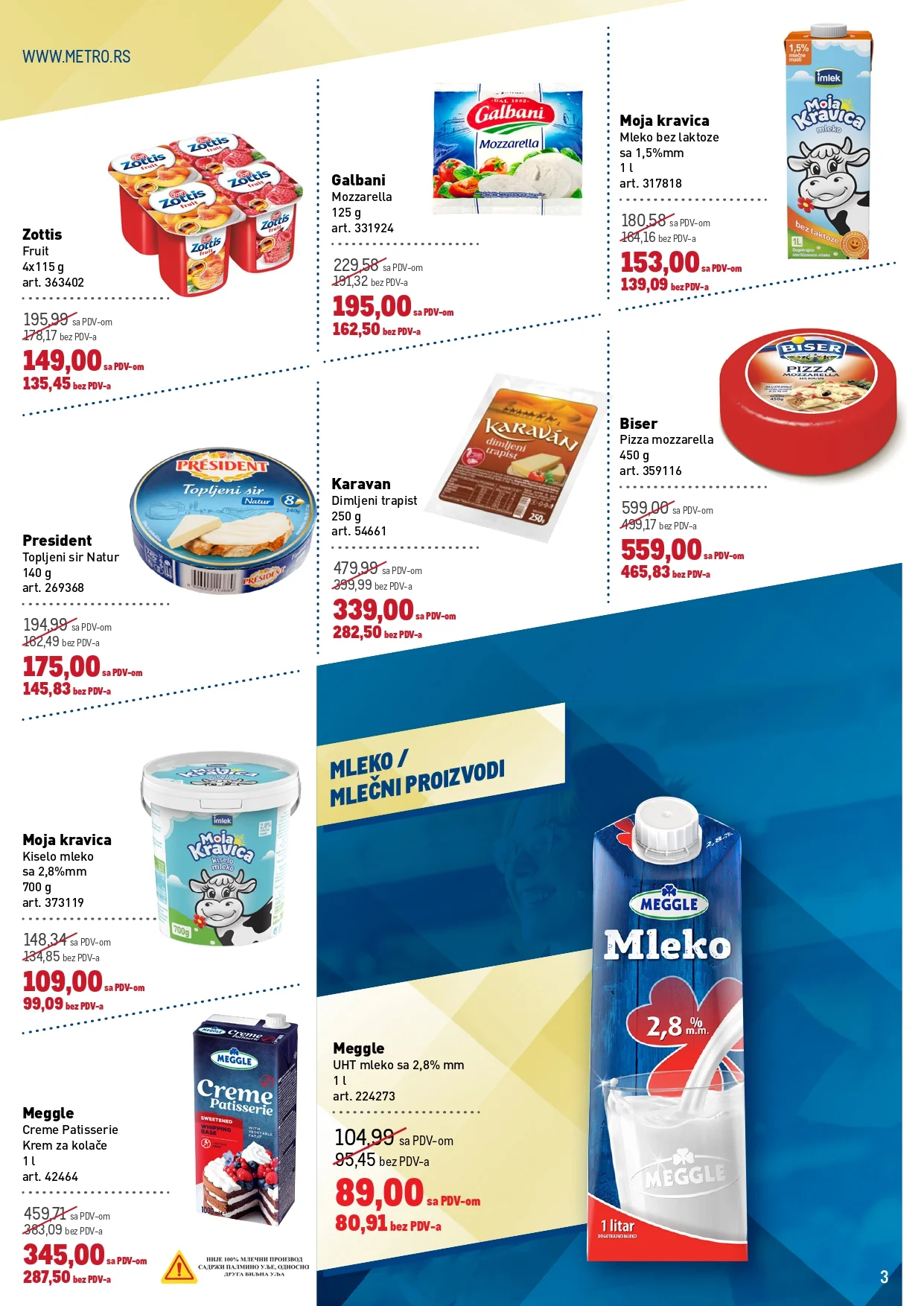 Metro katalog PREHRANA/NEPREHRANA 9-22.7.2026. - str. 3