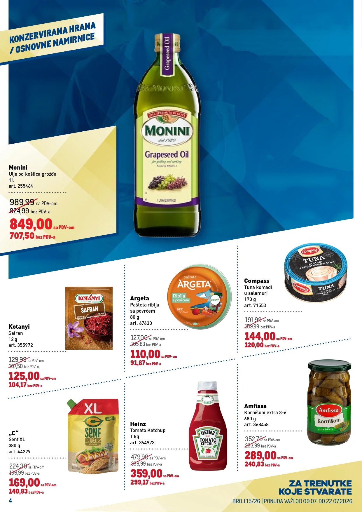 Metro katalog PREHRANA/NEPREHRANA 9-22.7.2026. - str. 4
