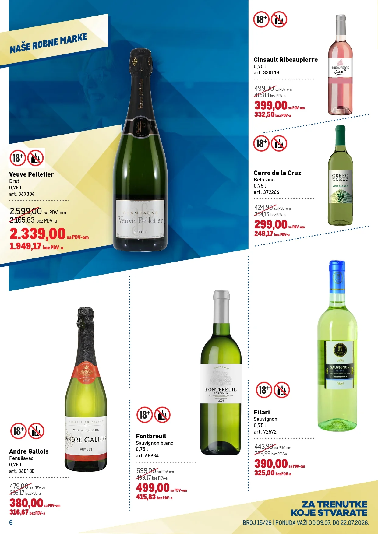 Metro katalog PREHRANA/NEPREHRANA 9-22.7.2026. - str. 6