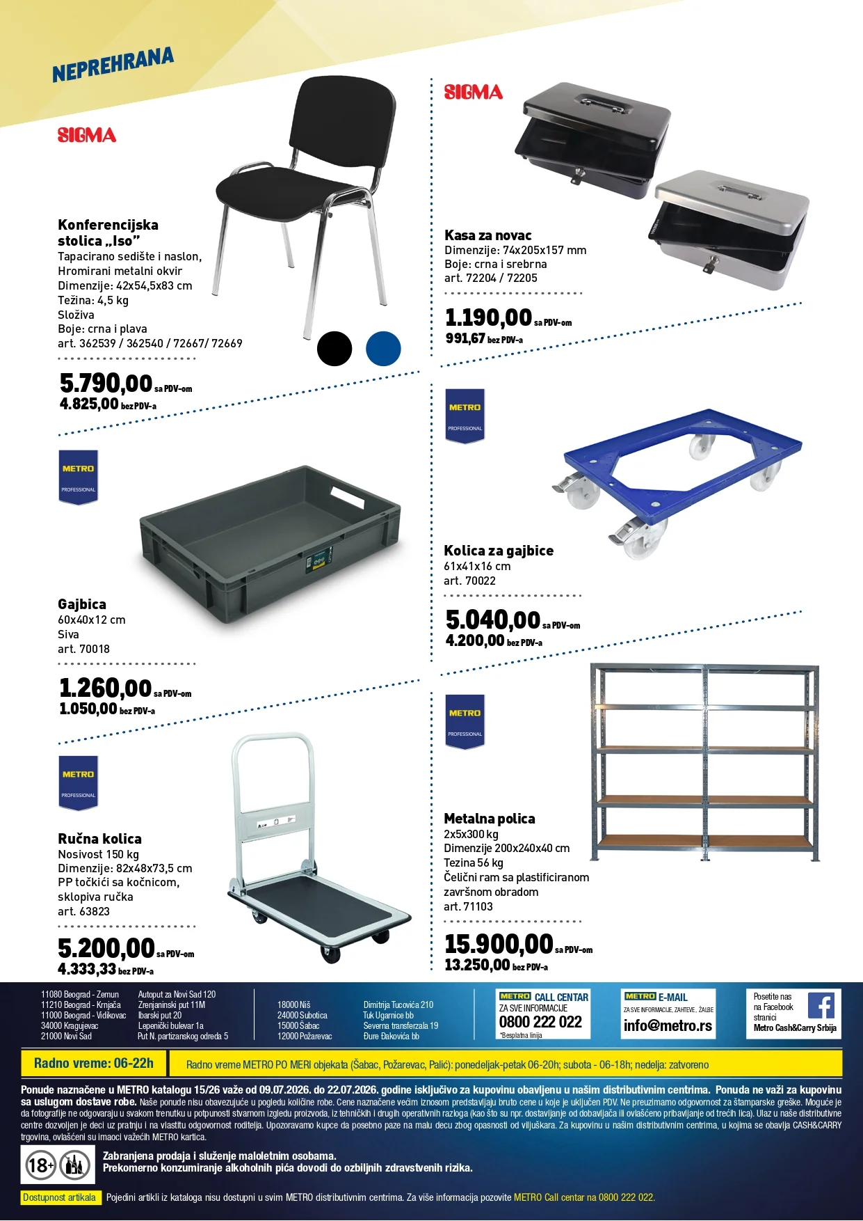 Metro katalog PREHRANA/NEPREHRANA 9-22.7.2026. - str. 14