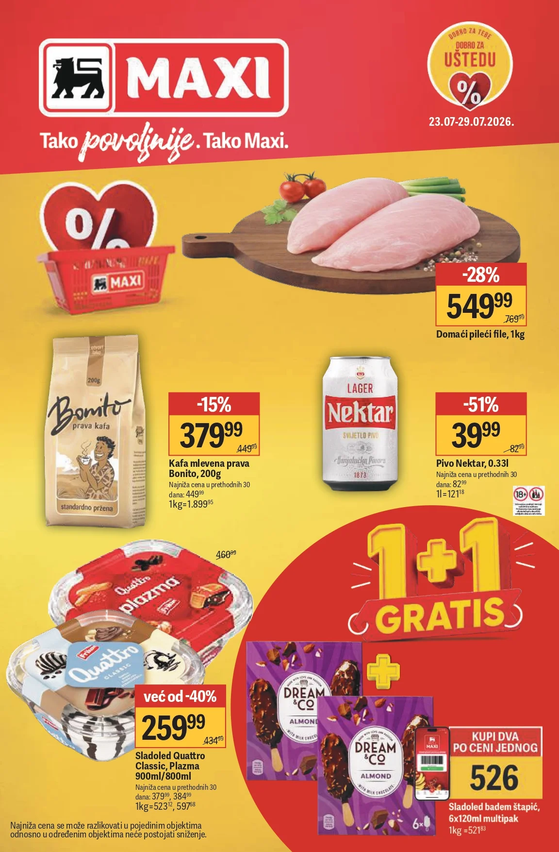Maxi katalog 23-29.7.2026. - str. 1