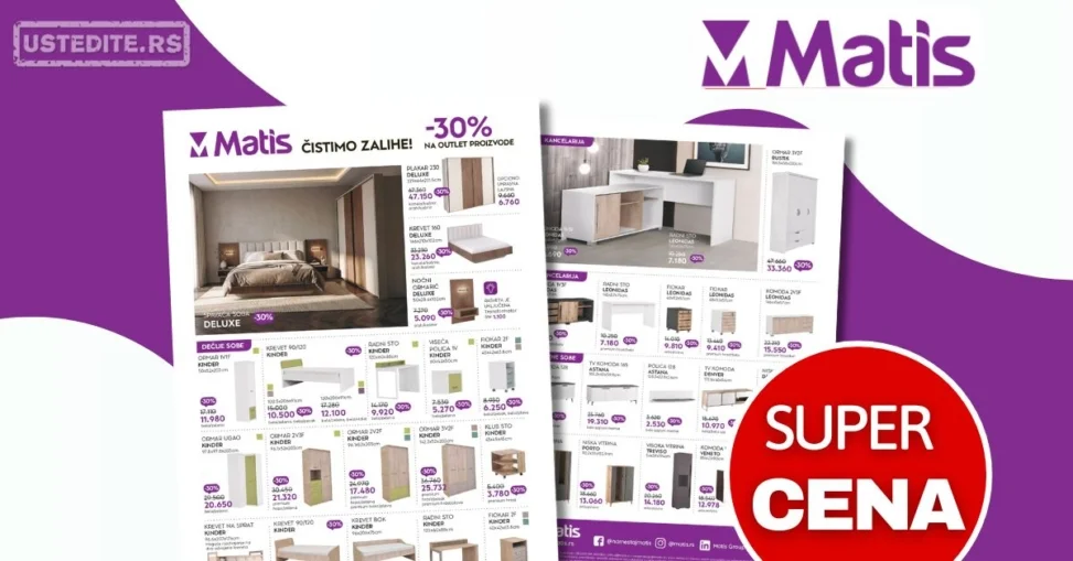 Matis katalog ČISTIMO ZALIHE jul 2026.