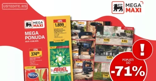 Mega Maxi katalog 30.7-12.8.2026.