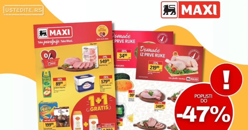 Maxi katalog 16-22.7.2026.