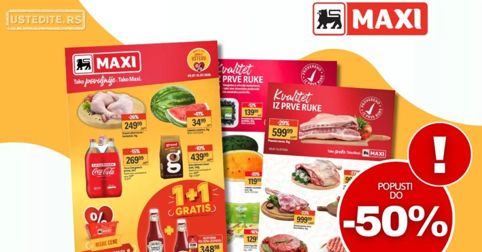 Maxi katalog 9-15.7.2026.
