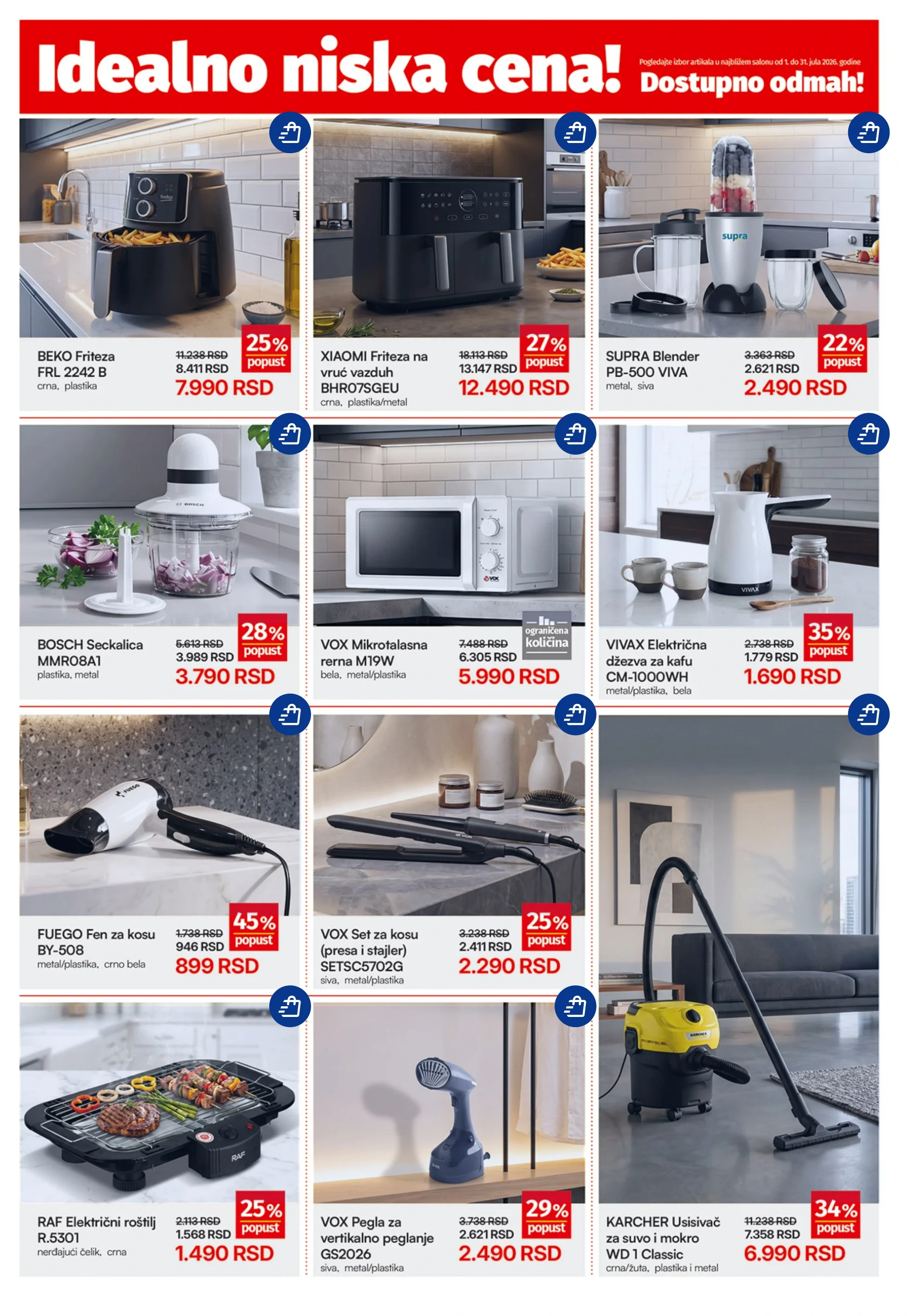 Forma ideale katalog ZA SVAKI DEO VAŠEG DOMA jul 2026. - str. 3