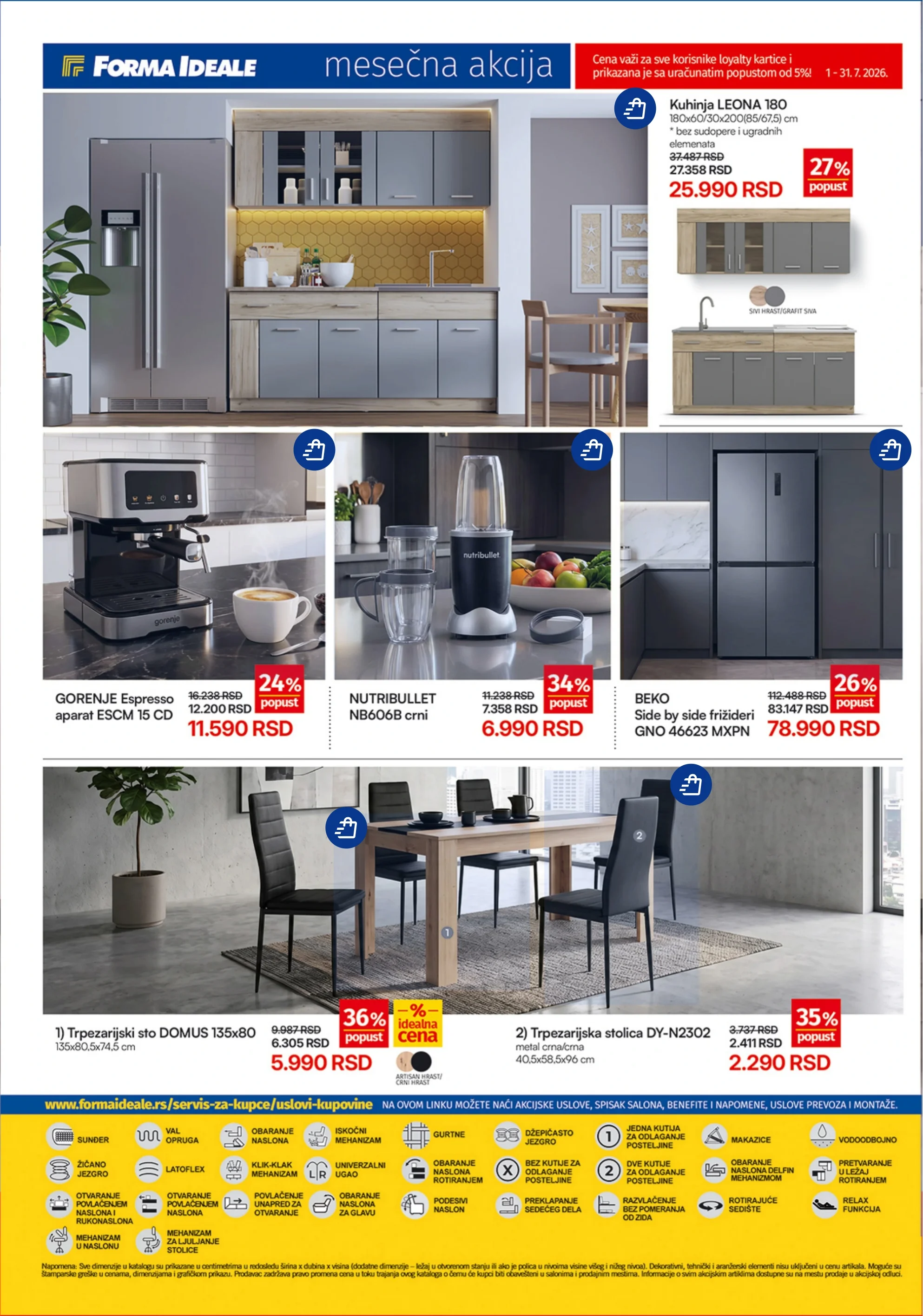 Forma ideale katalog ZA SVAKI DEO VAŠEG DOMA jul 2026. - str. 8