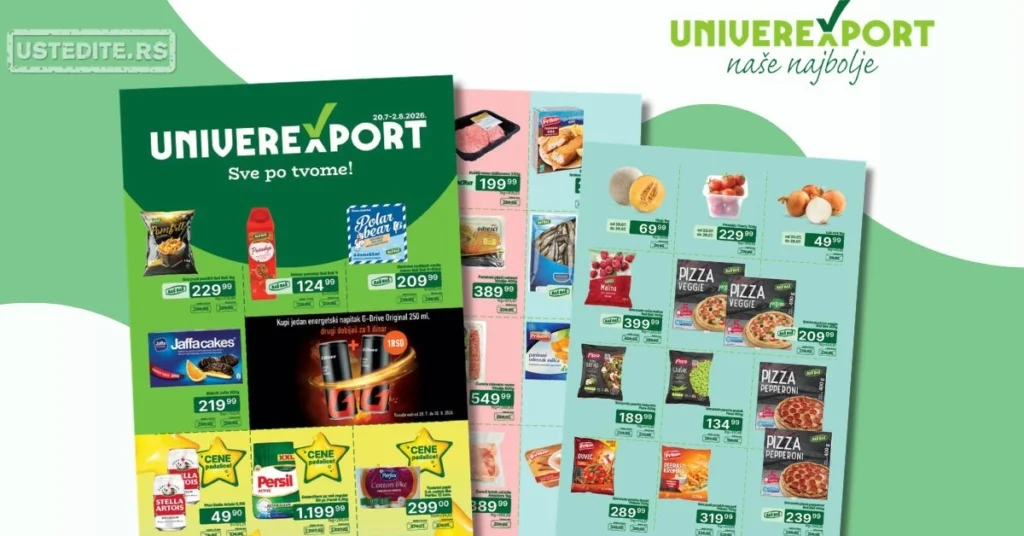 Univerexport katalog 20.7-2.8.2026.