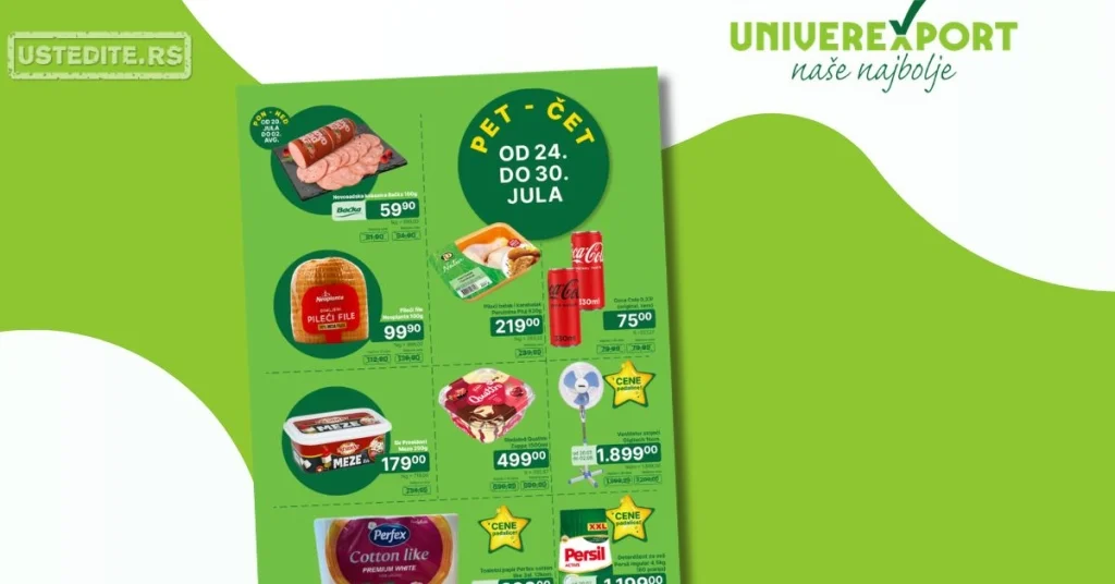 Univerexport katalog 24-30.7.2026.