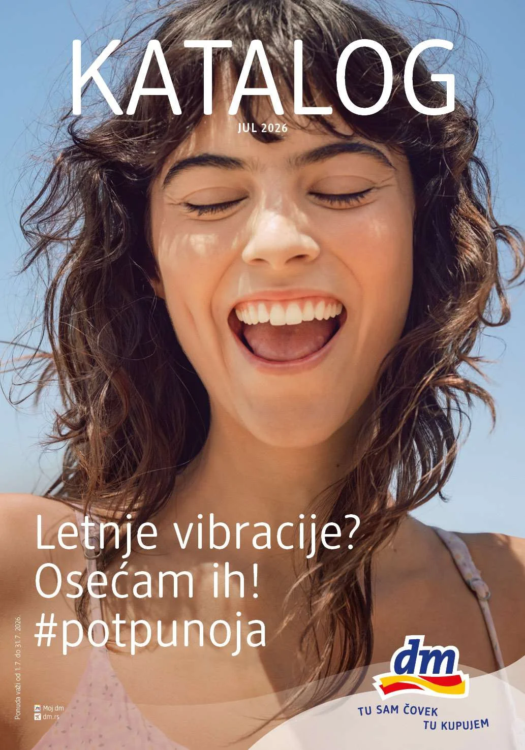 dm katalog jul 2026. - str. 1