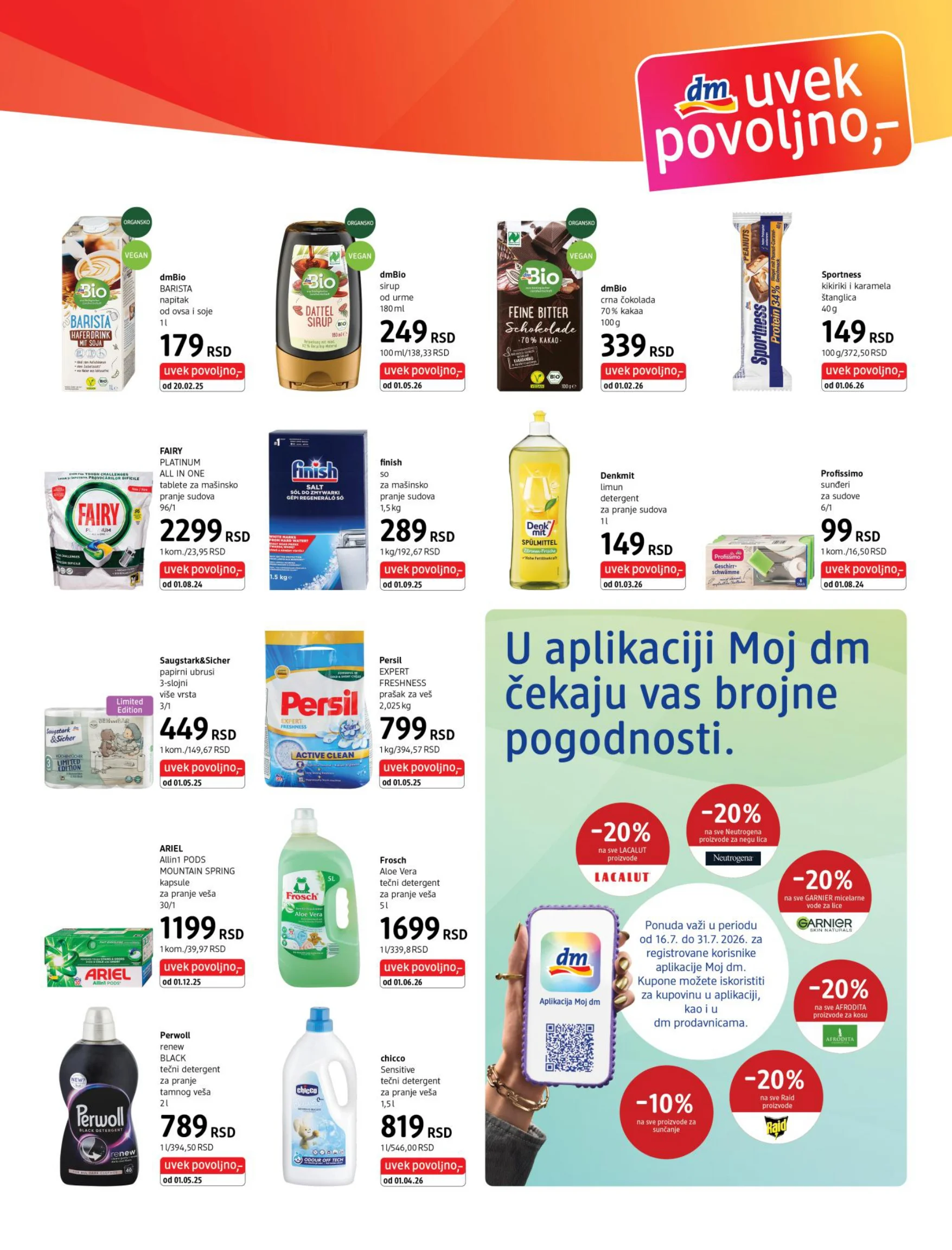 dm Express katalog 16-31.7.2026. - str. 7
